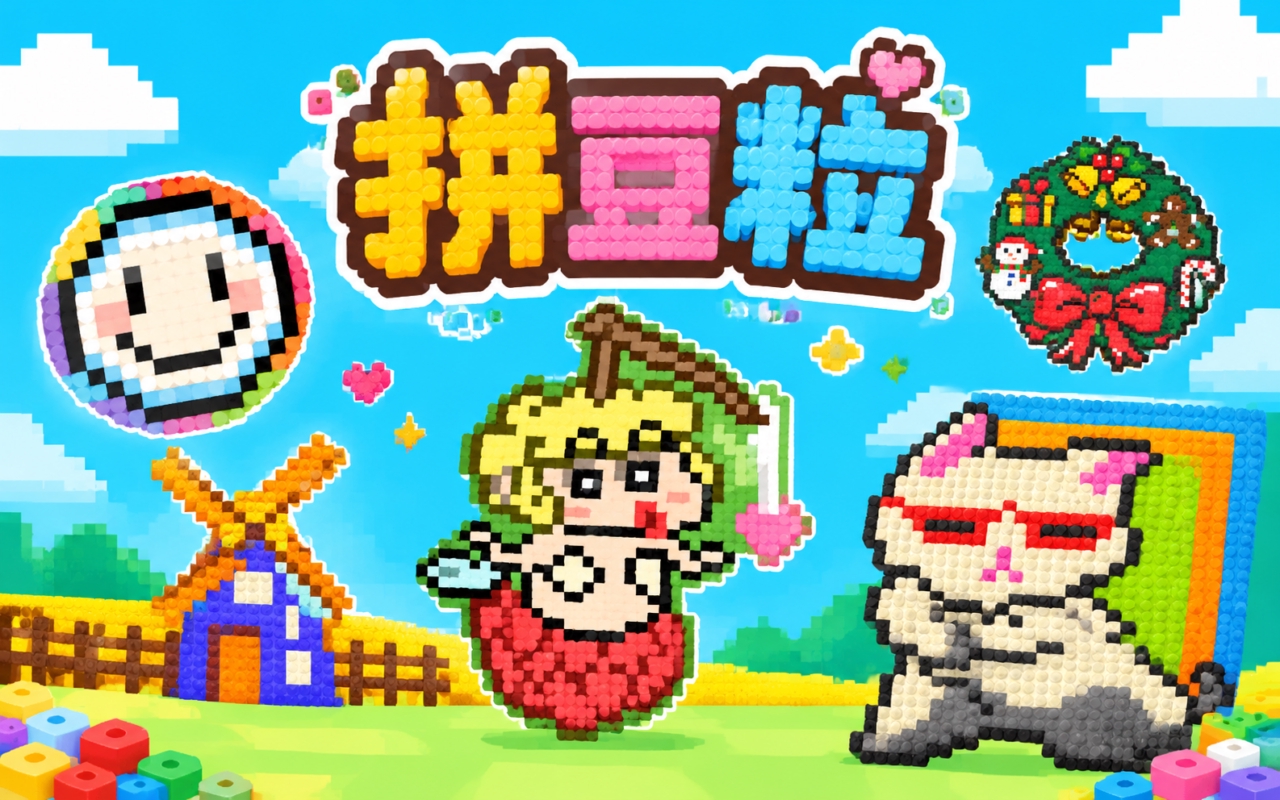 拼豆粒