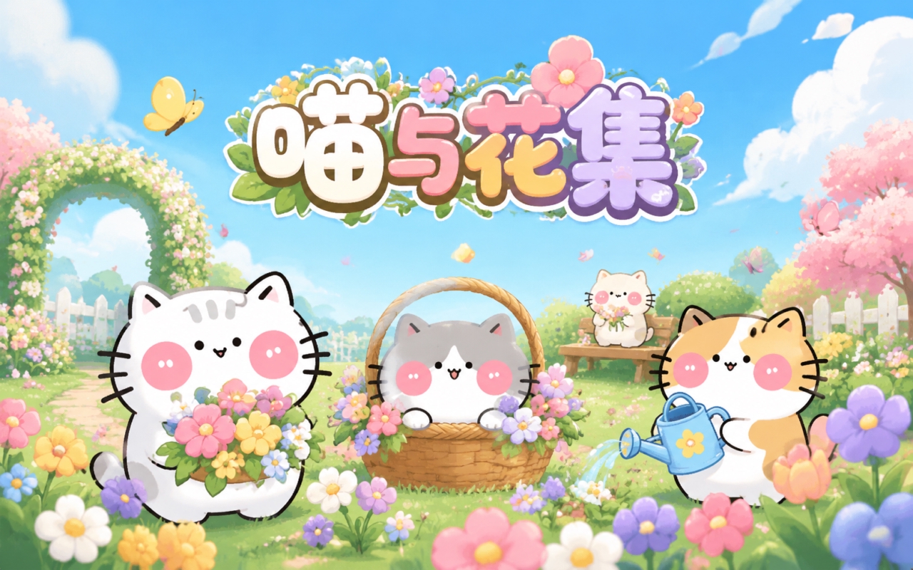 喵与花集