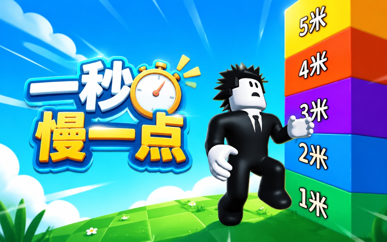 一秒慢一点