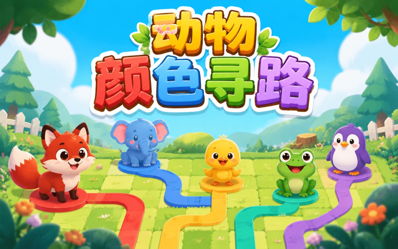动物颜色寻路