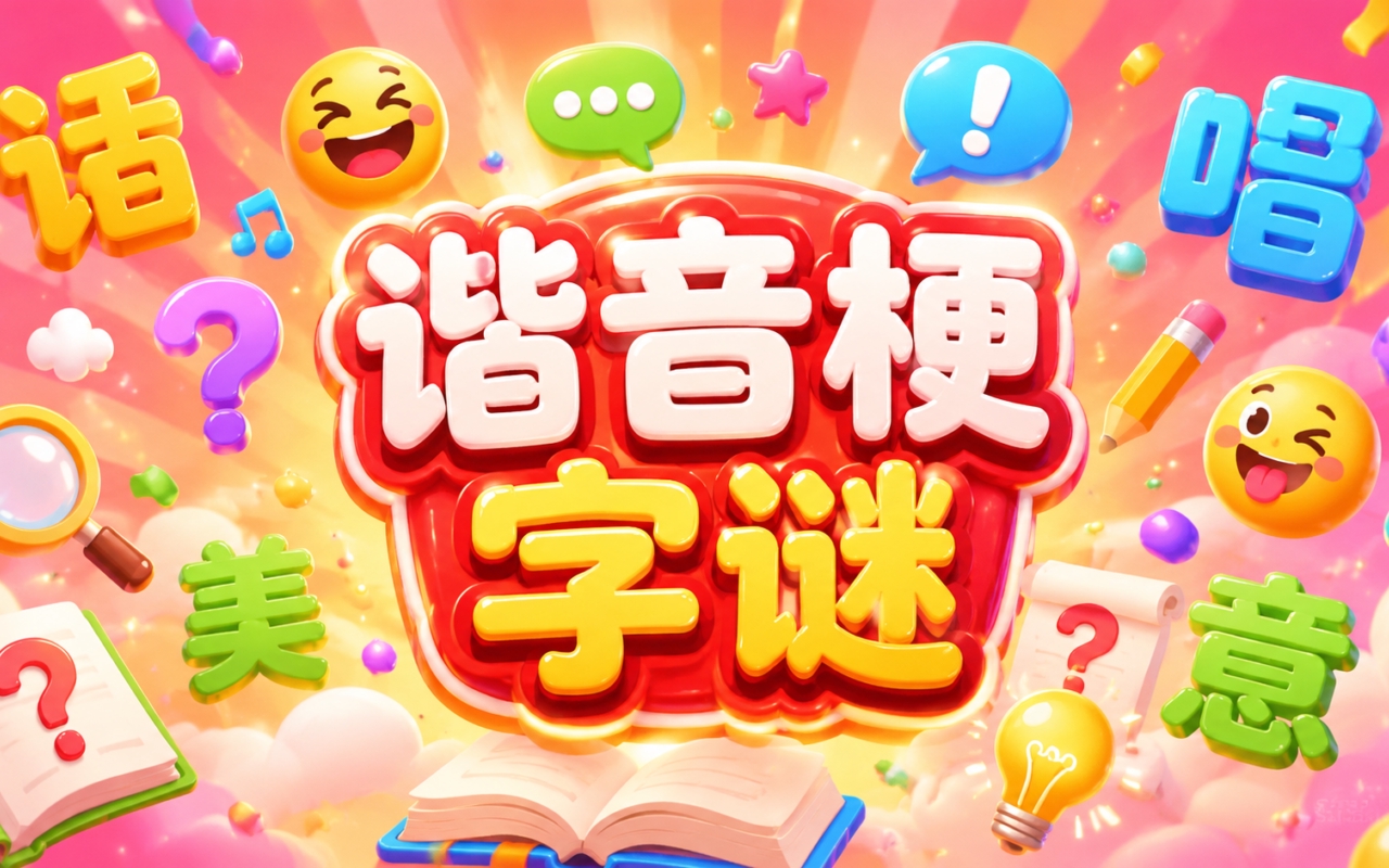 谐音梗字谜