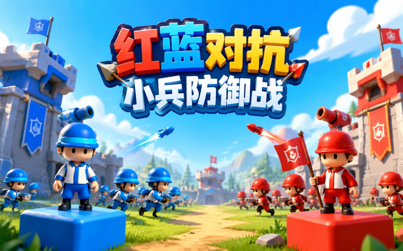 红蓝对抗小兵防御战