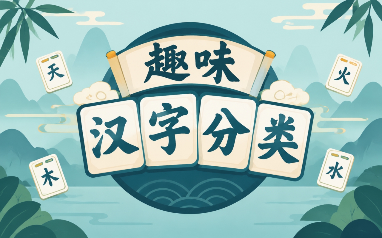 趣味汉字分类