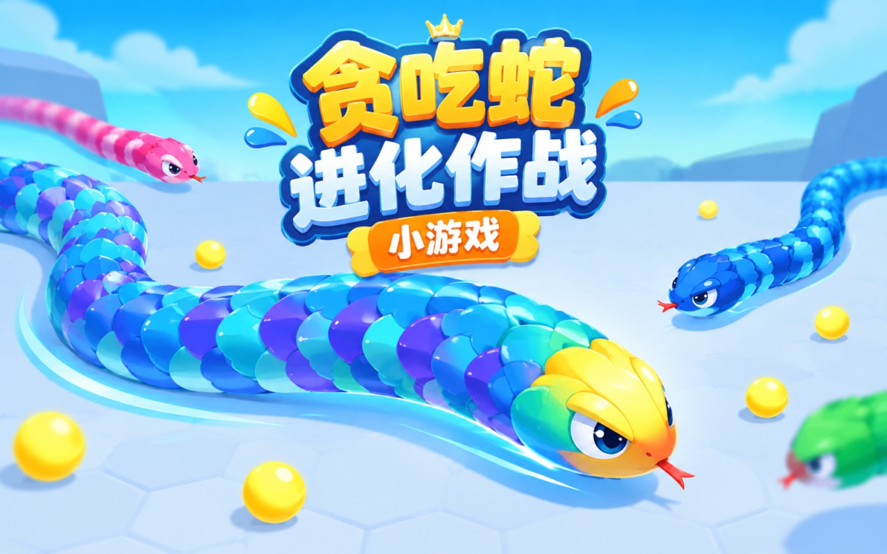 贪吃蛇进化作战小游戏