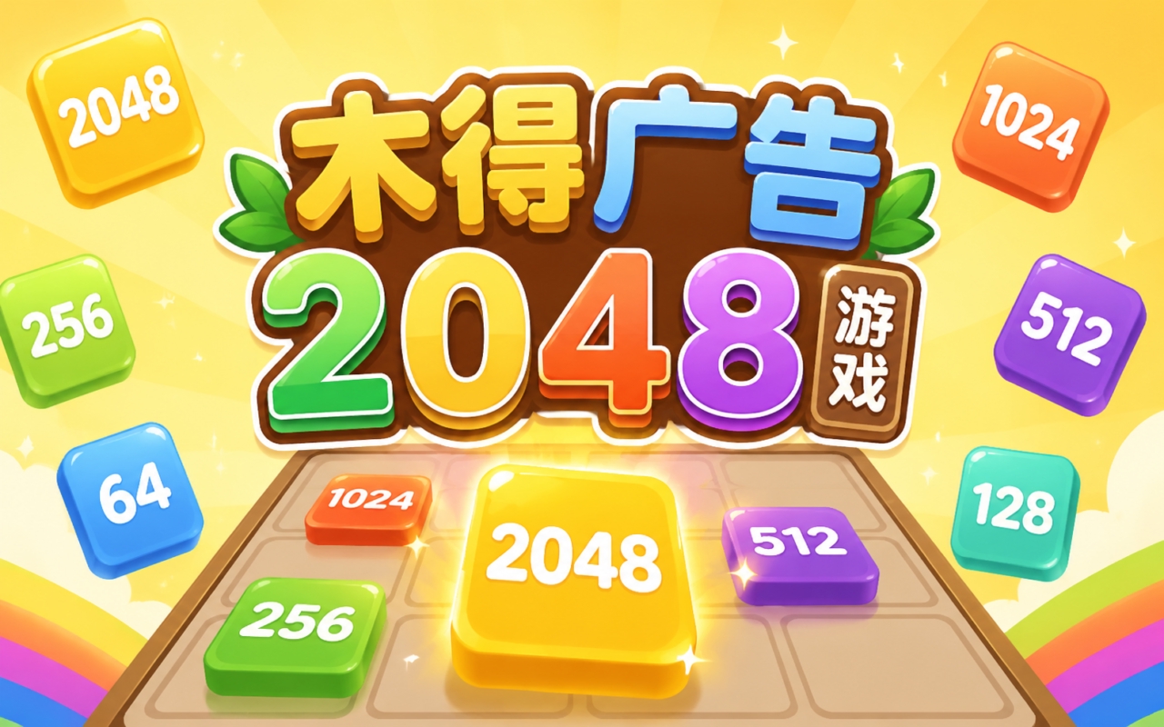 木得广告2048游戏