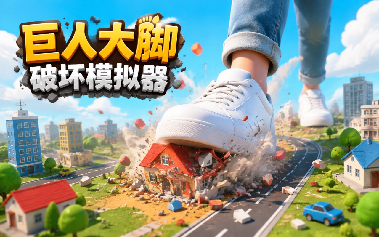 巨人大脚破坏模拟器