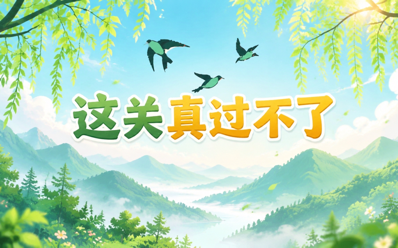 这关真过不了