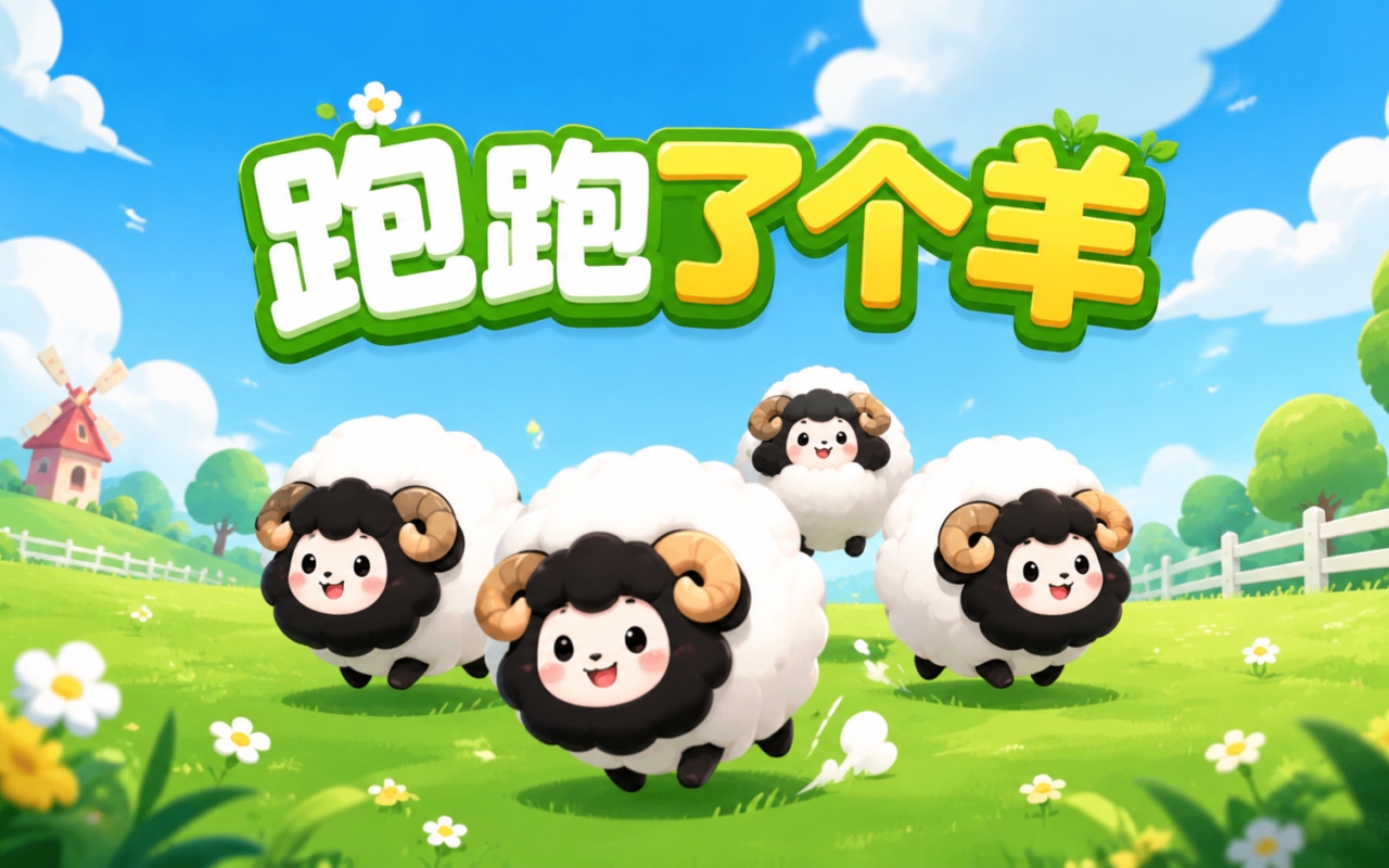 跑跑了个羊