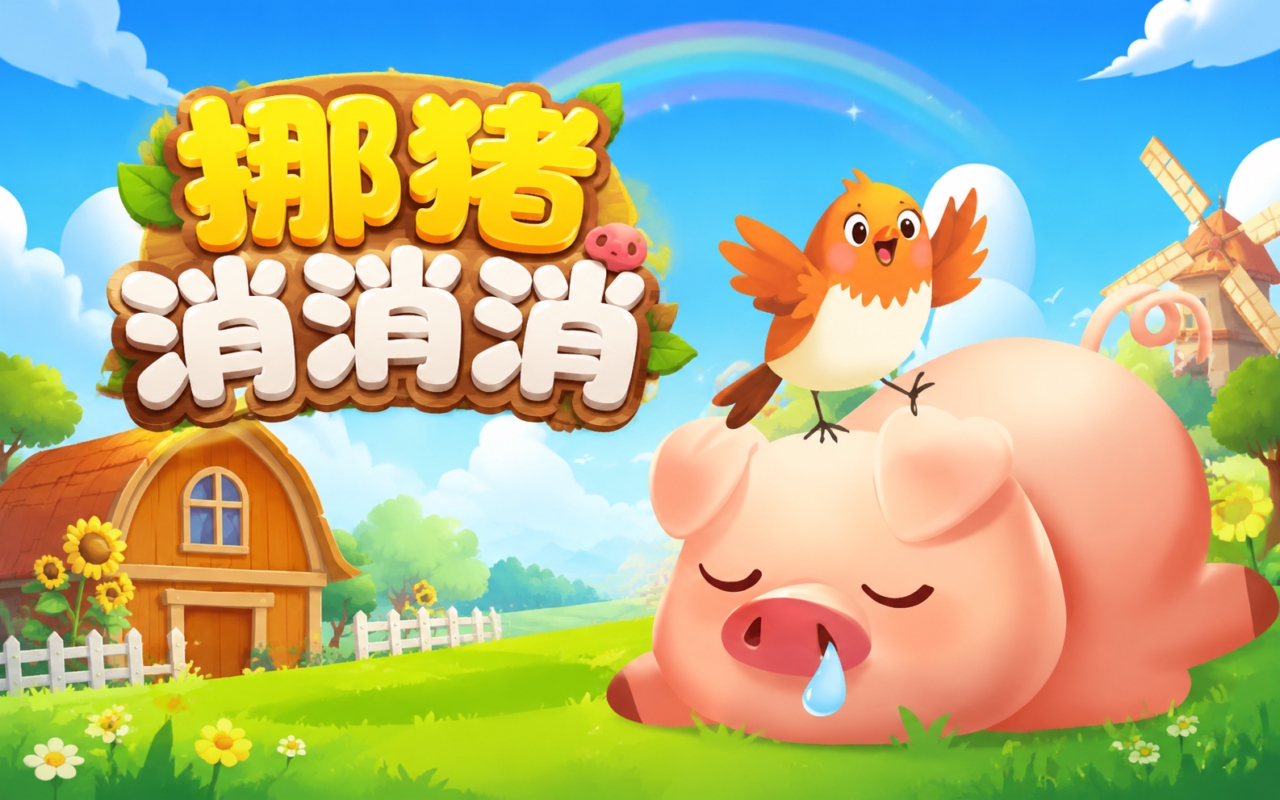 挪猪消消消