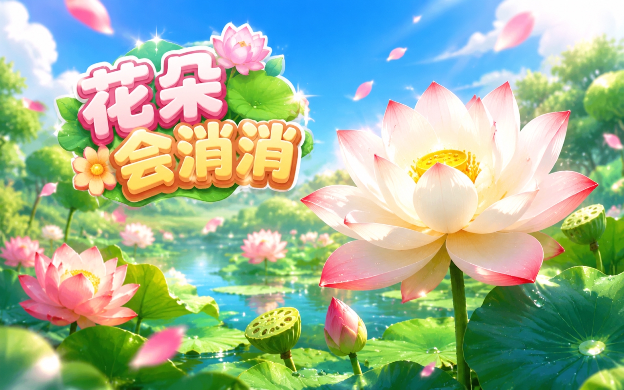 花朵会消消