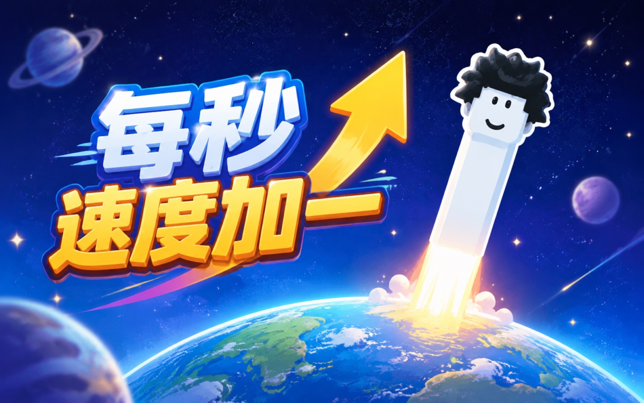 每秒速度加一