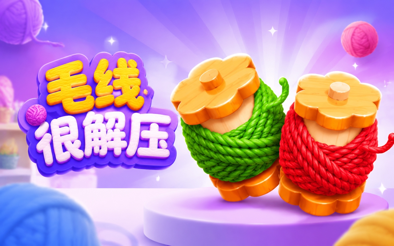 毛线很解压