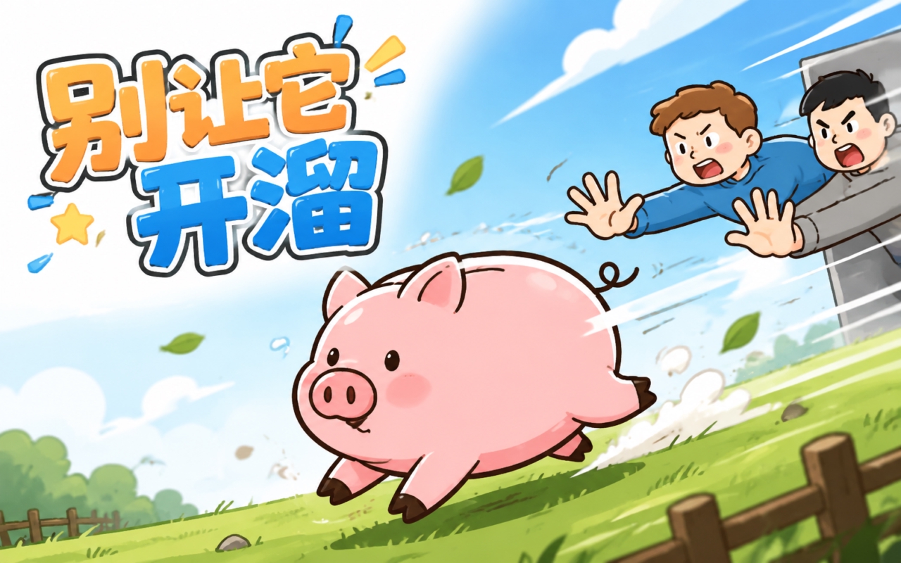 别让它开溜