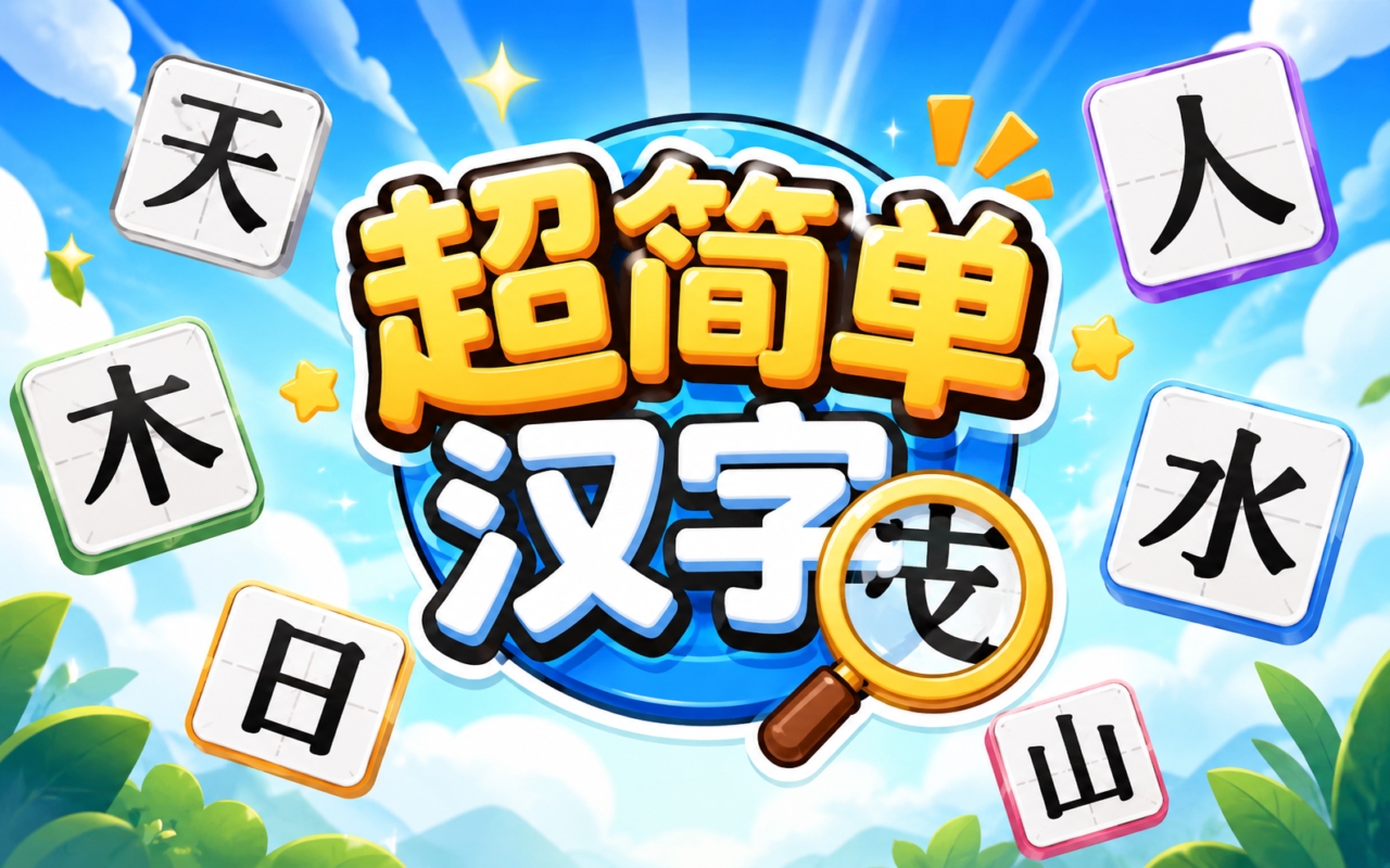 超简单汉字