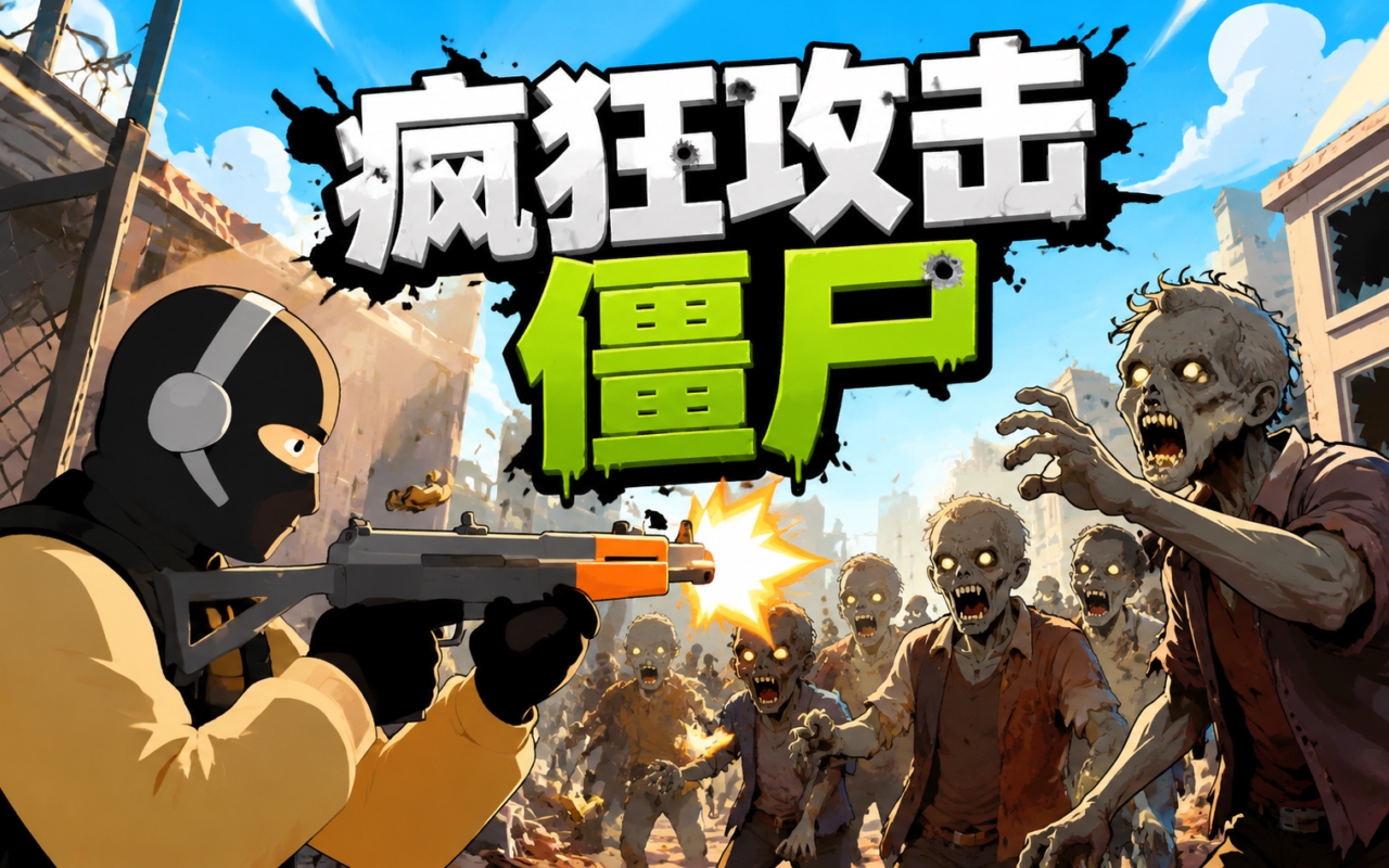 疯狂攻击僵尸