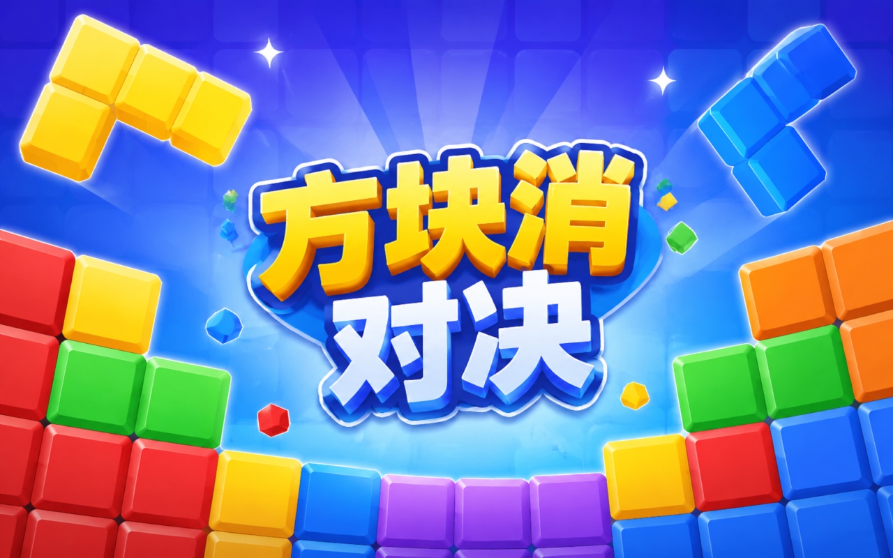方块消对决