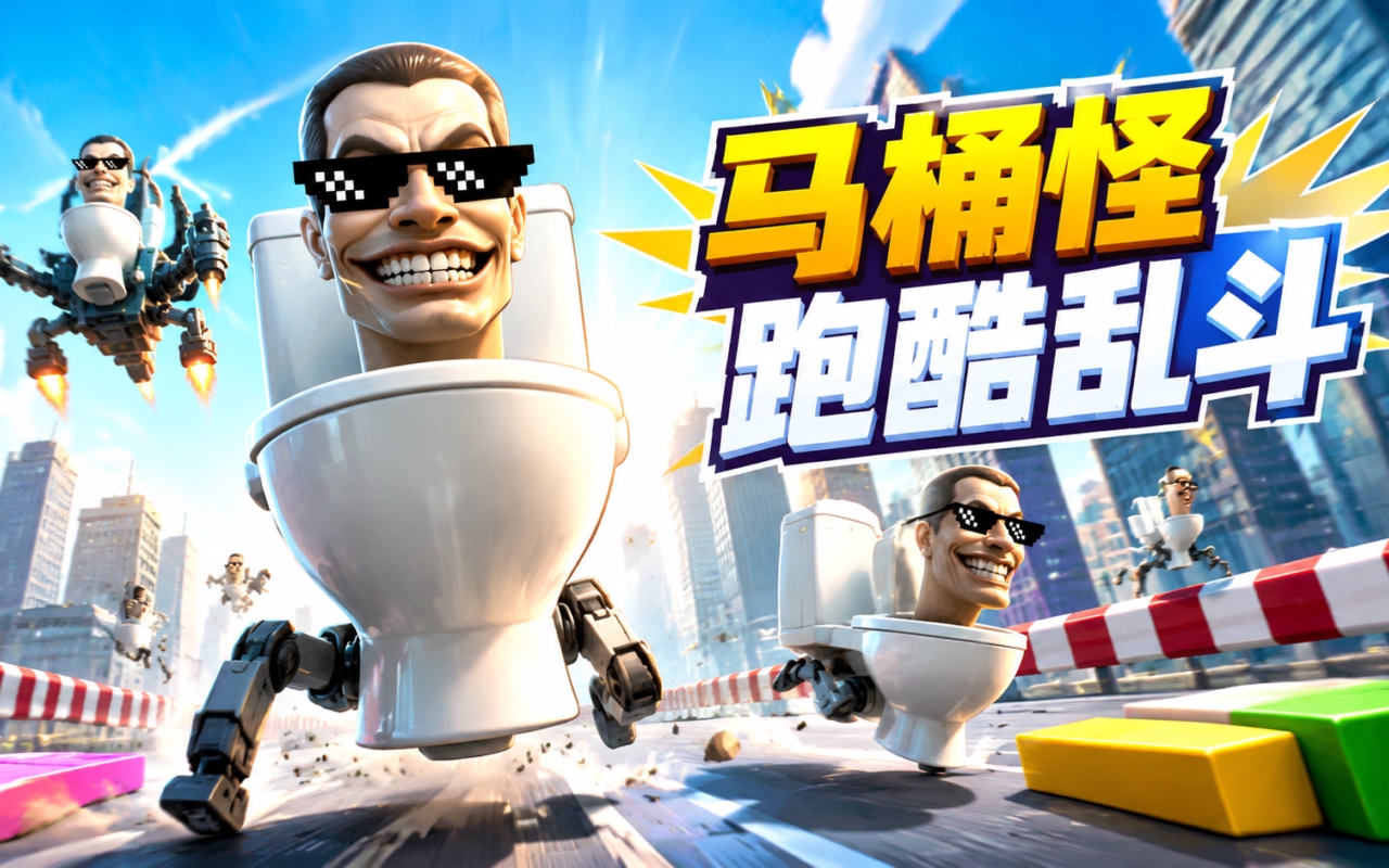马桶怪跑酷乱斗