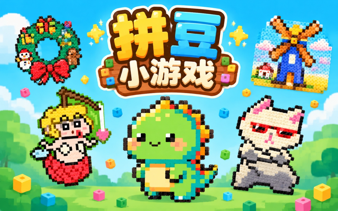 拼豆小游戏