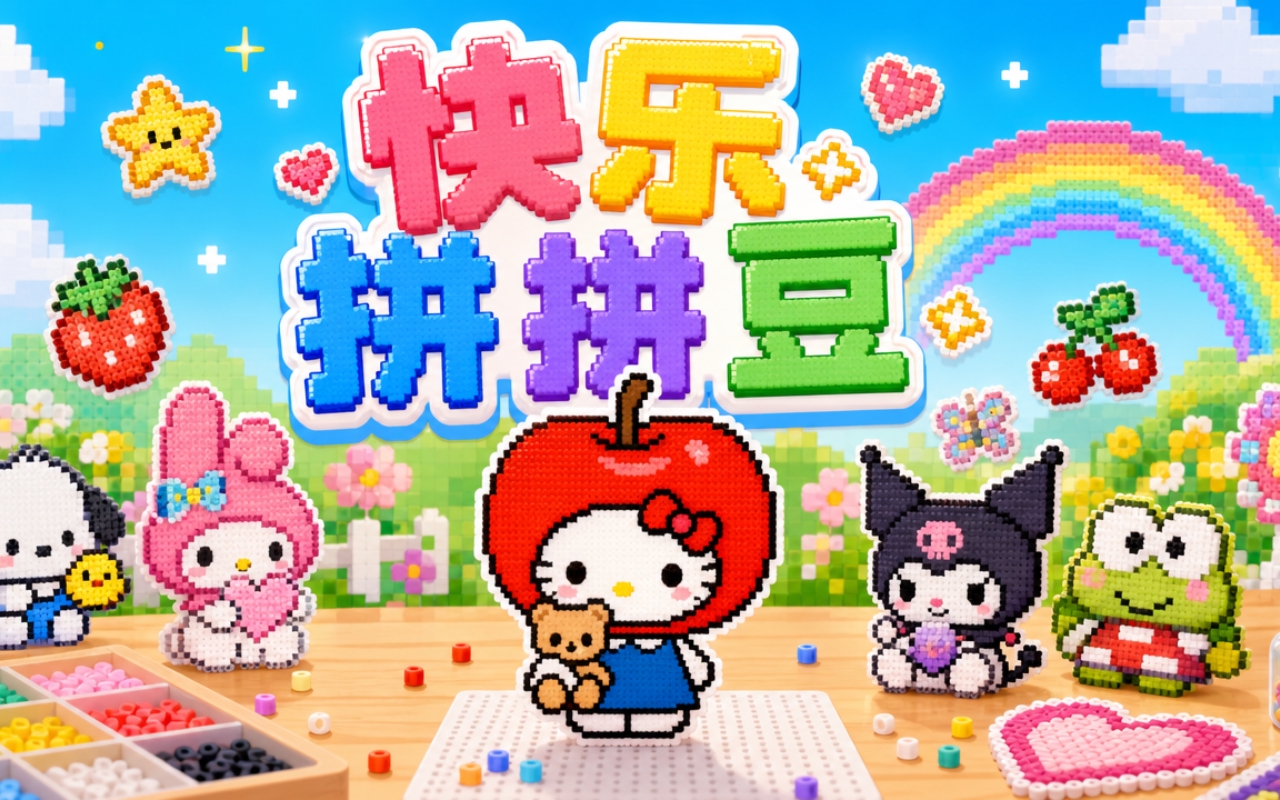 快乐拼拼豆
