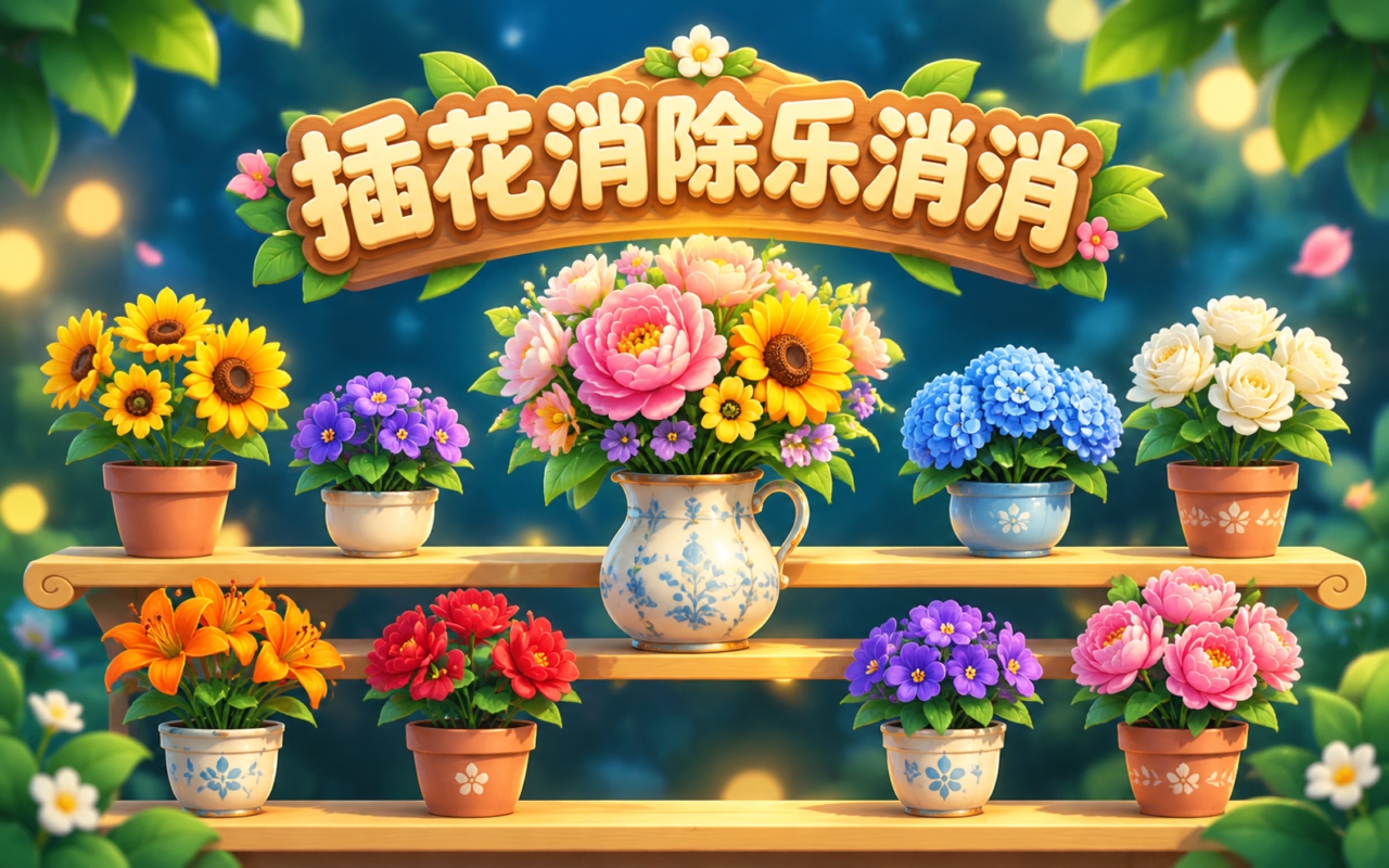 插花消除乐消消