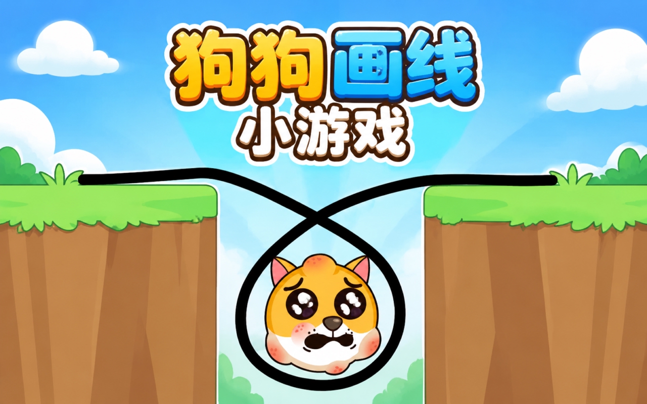 狗狗画线小游戏