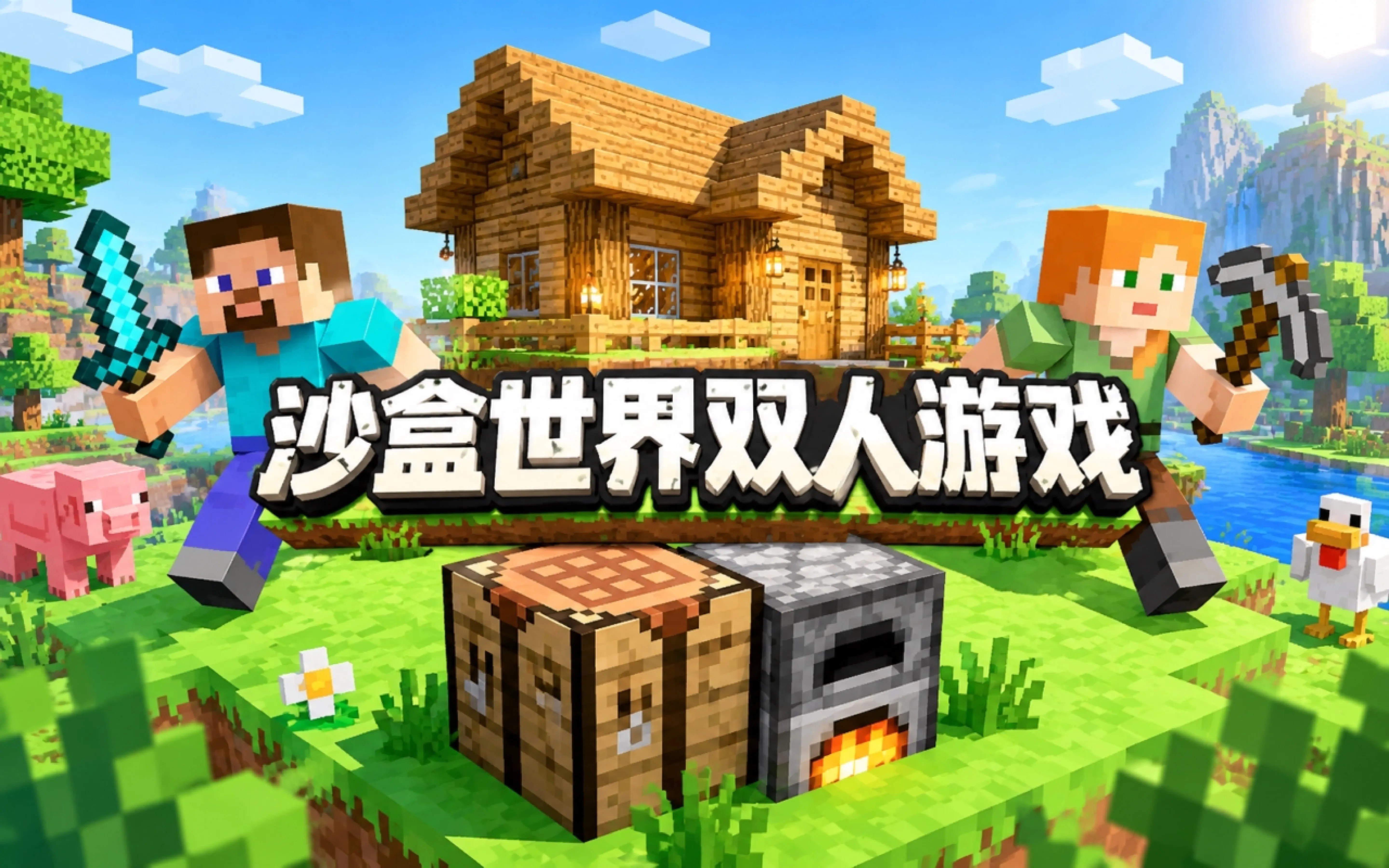 沙盒世界双人游戏
