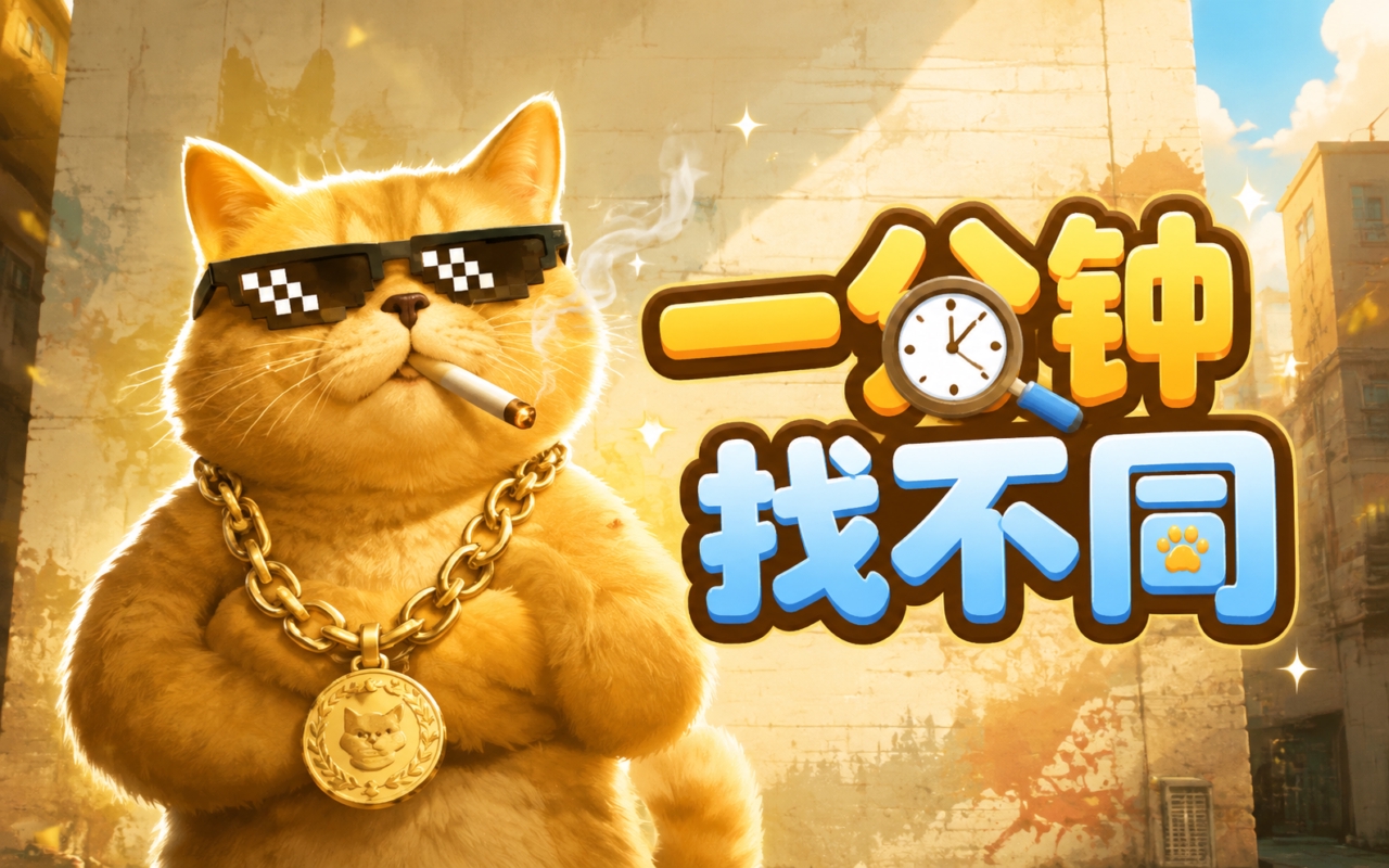 一分钟找不同