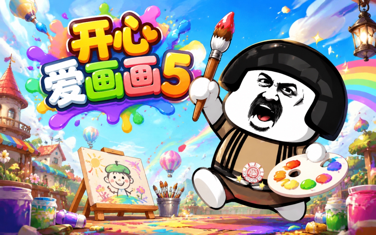 开心爱画画5