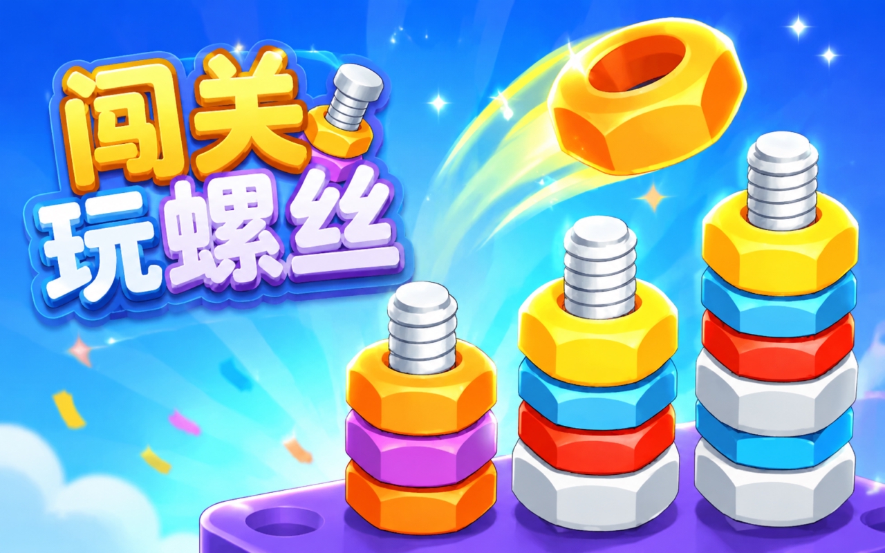 闯关玩螺丝