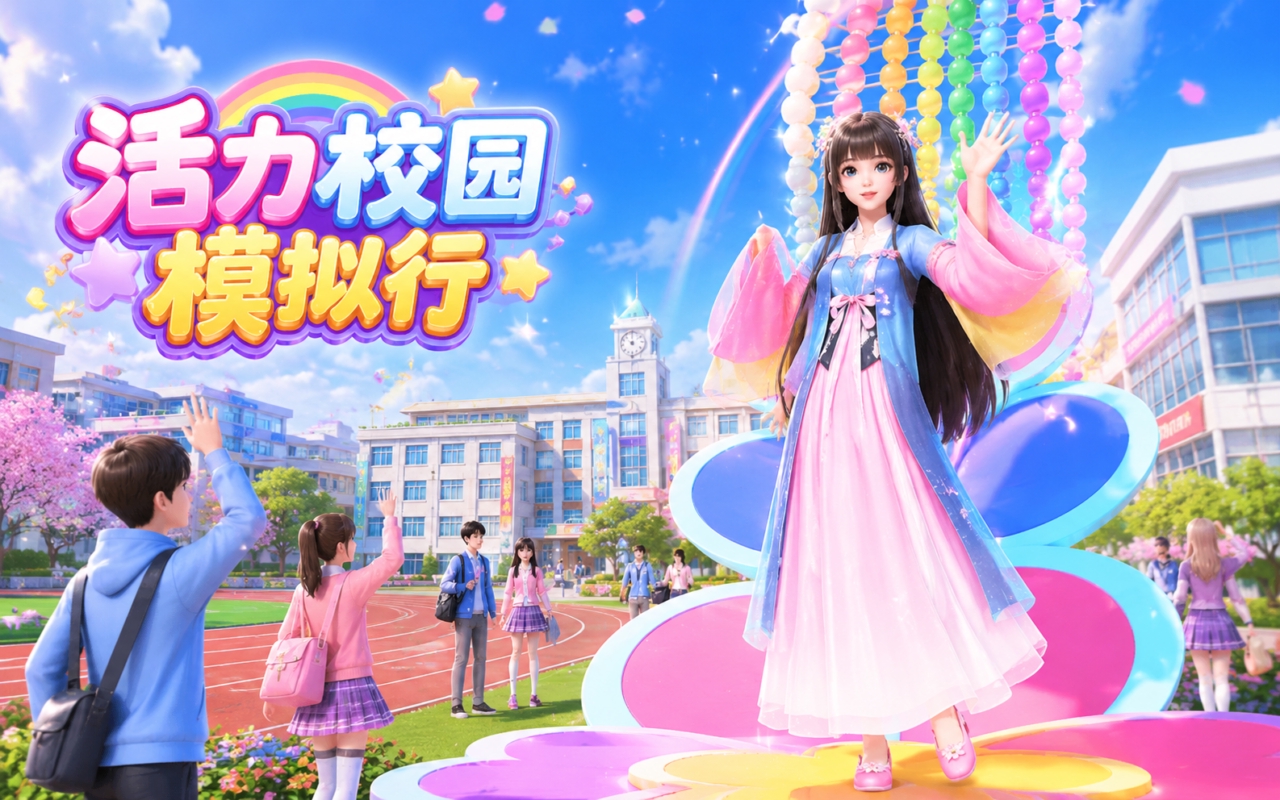 活力校园模拟行