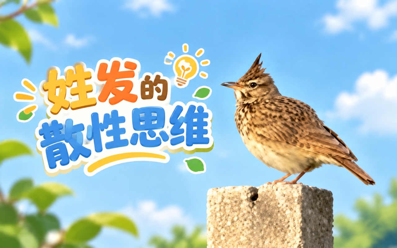 姓发的散性思维