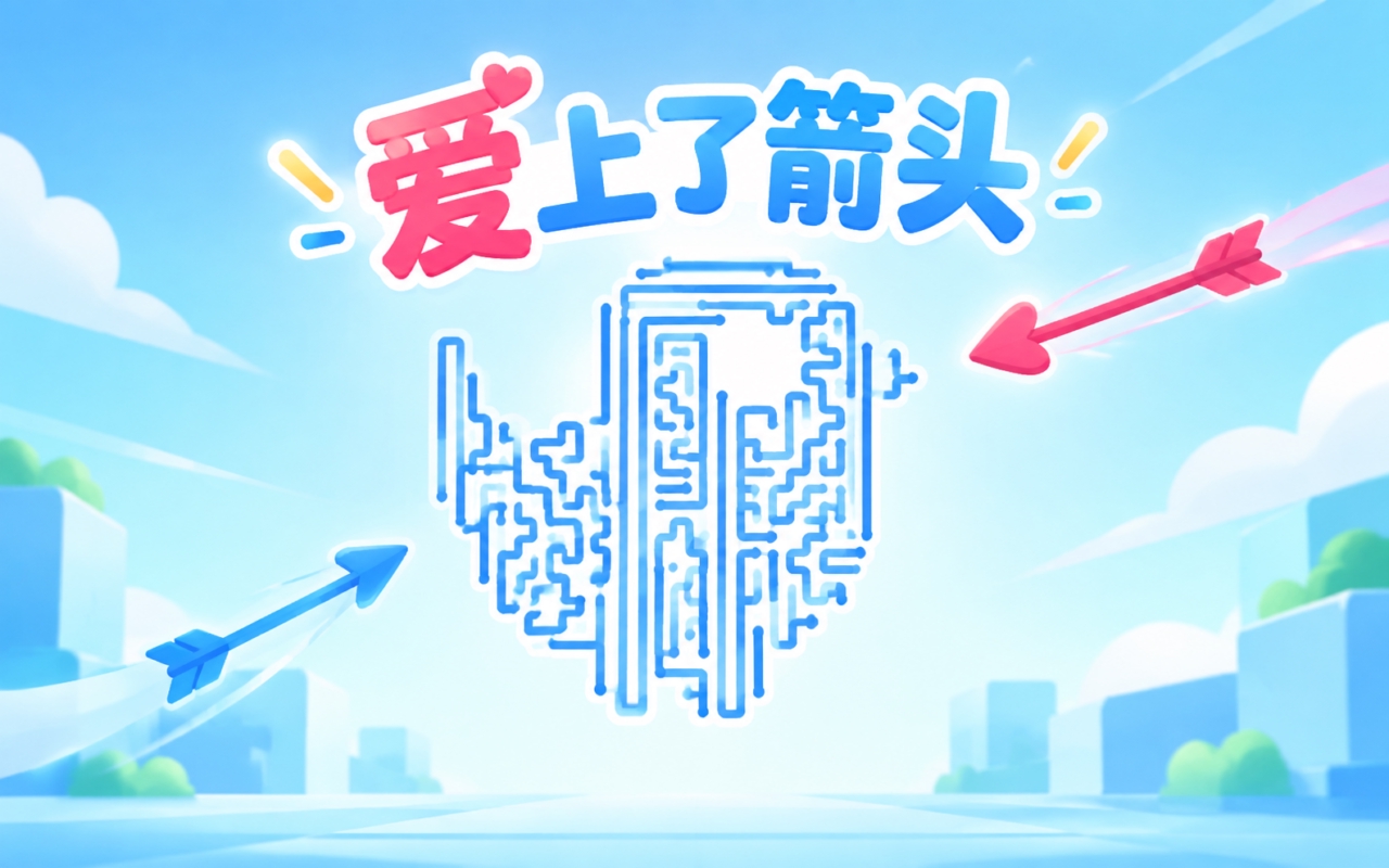 爱上了箭头