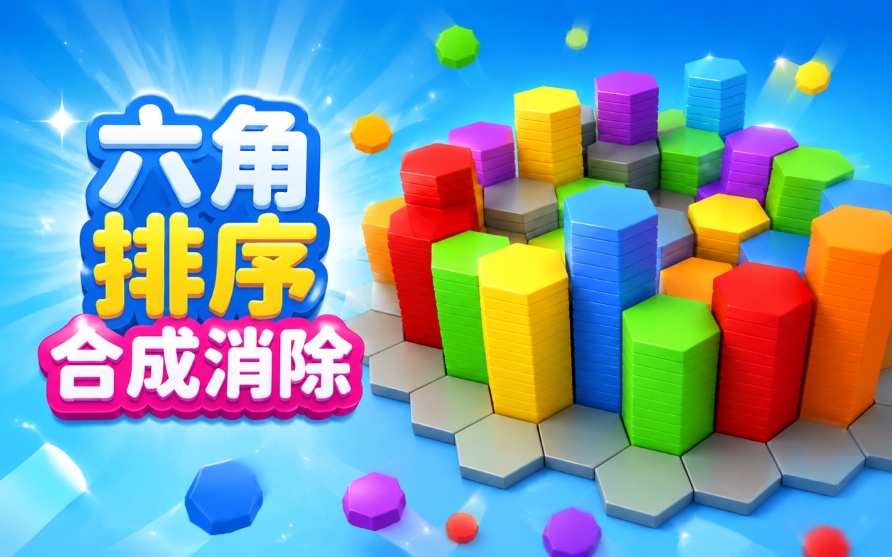 六角排序合成消除
