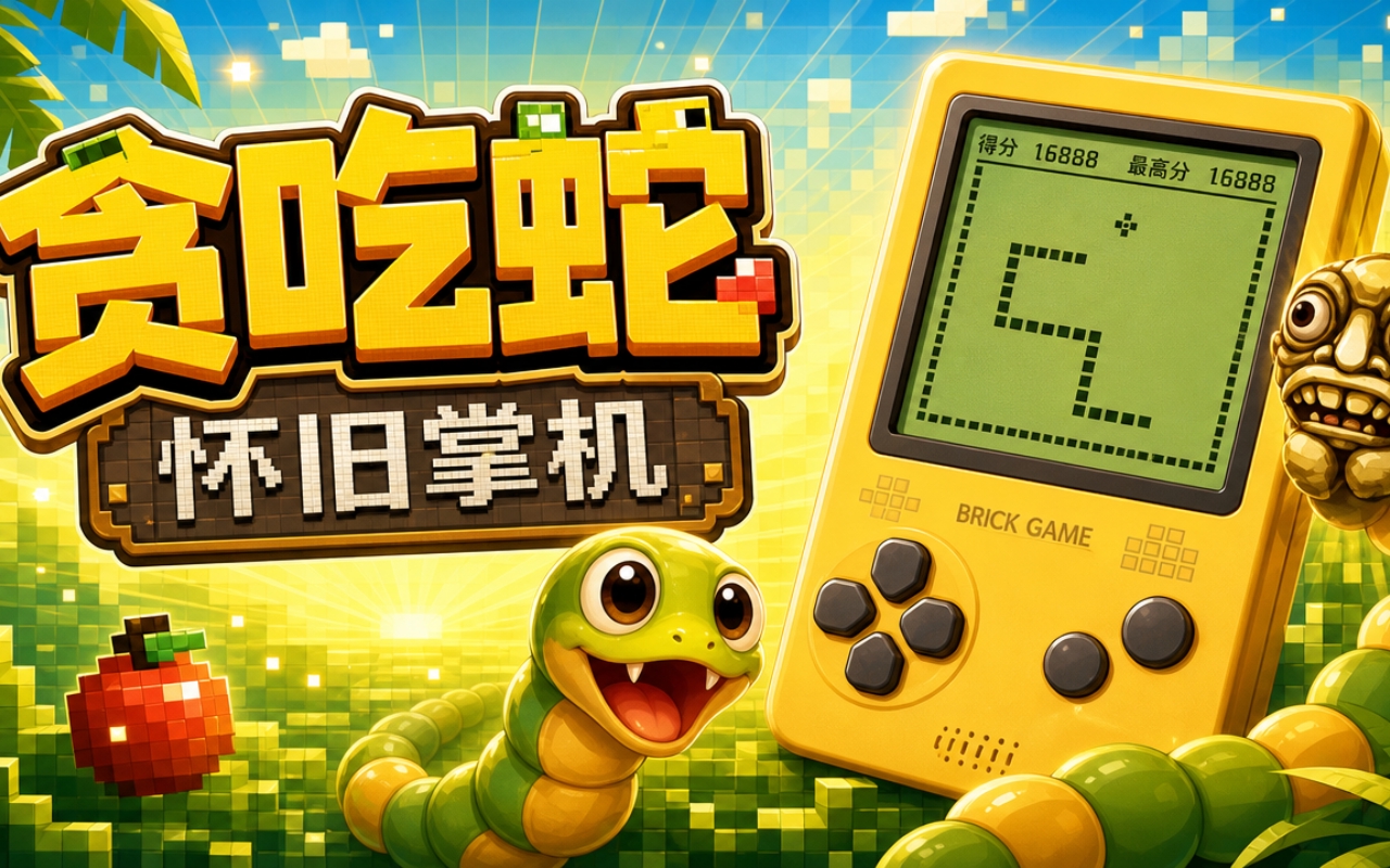 贪吃蛇怀旧掌机