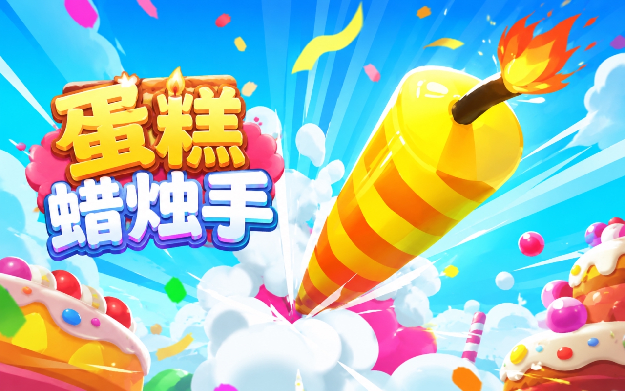 蛋糕蜡烛手