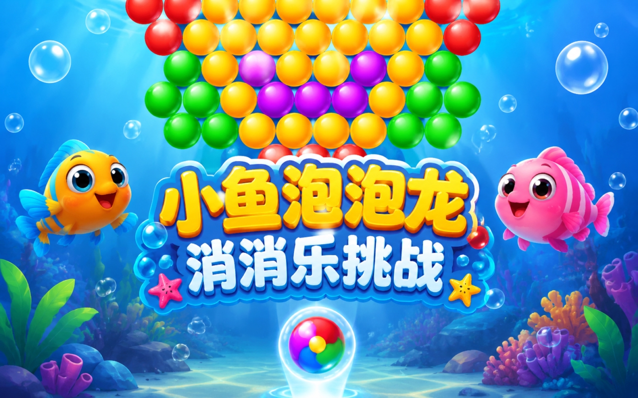 小鱼泡泡龙消消乐挑战