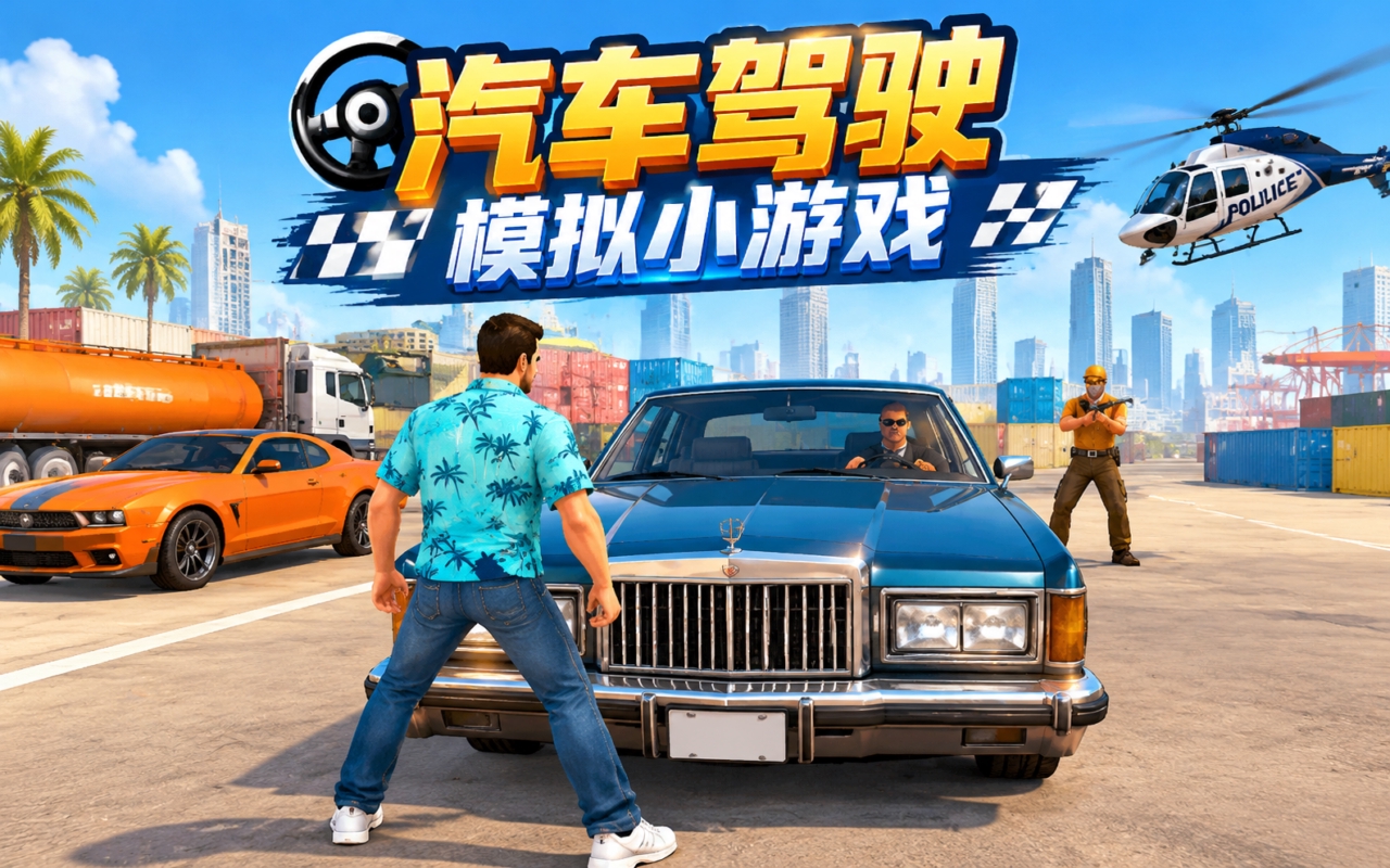 汽车驾驶模拟小游戏