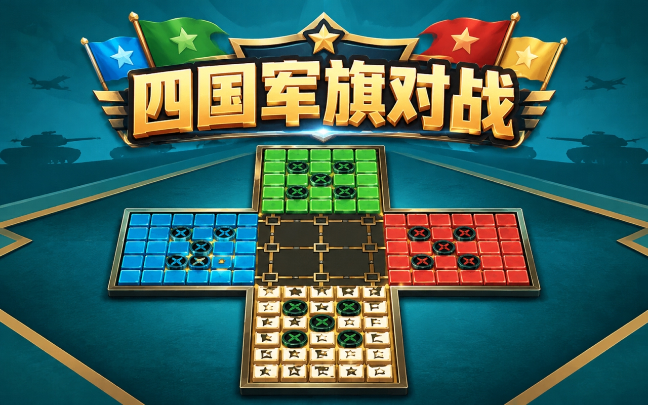 四国军旗对战