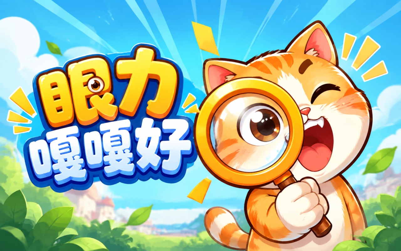 眼力嘎嘎好