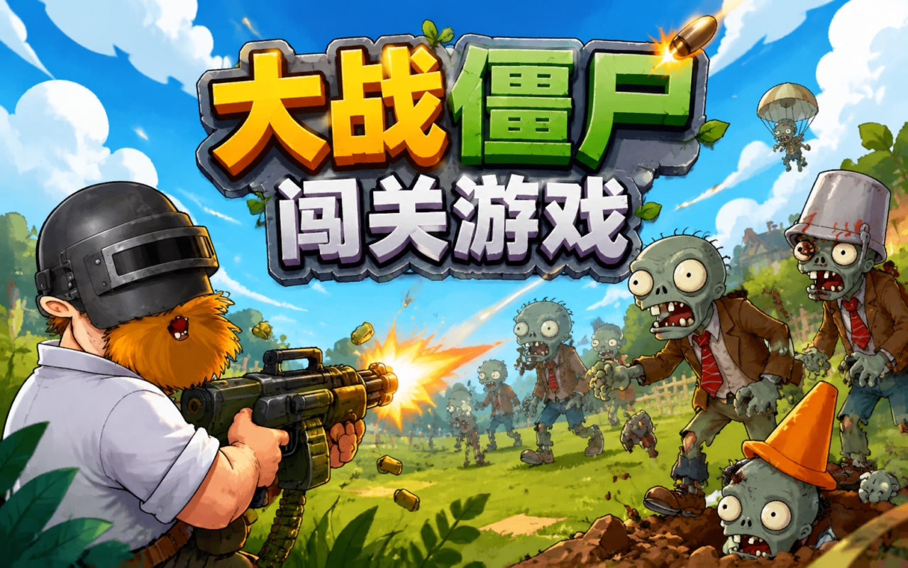 大战僵尸闯关游戏