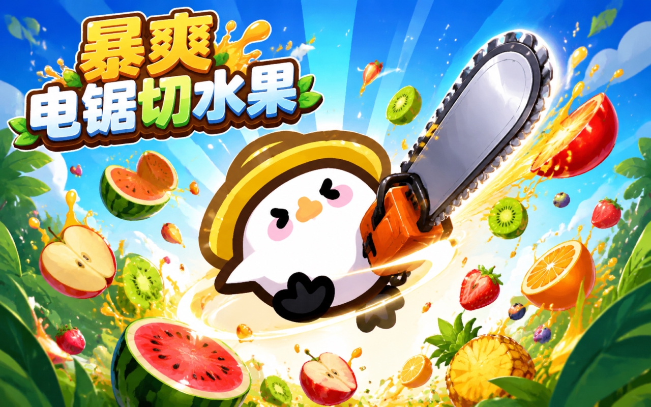 暴爽电锯切水果