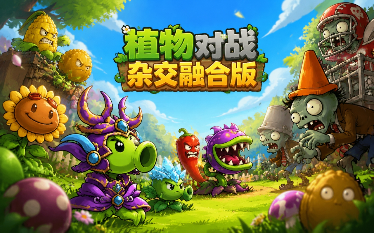 植物对战杂交融合版