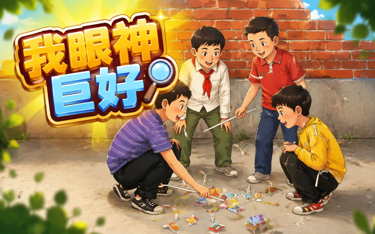 我眼神巨好
