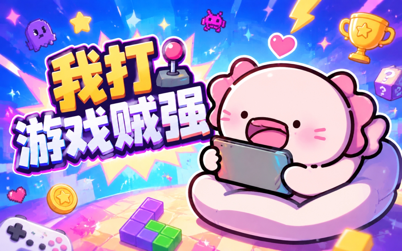 我打游戏贼强