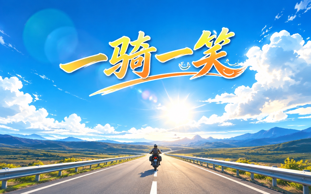 一骑一笑