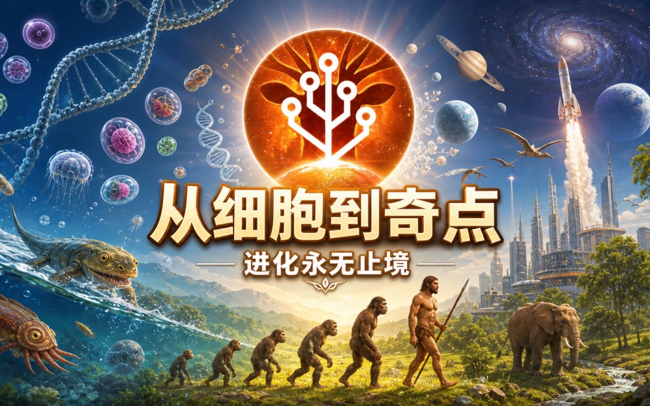 从细胞到奇点进化永无止境