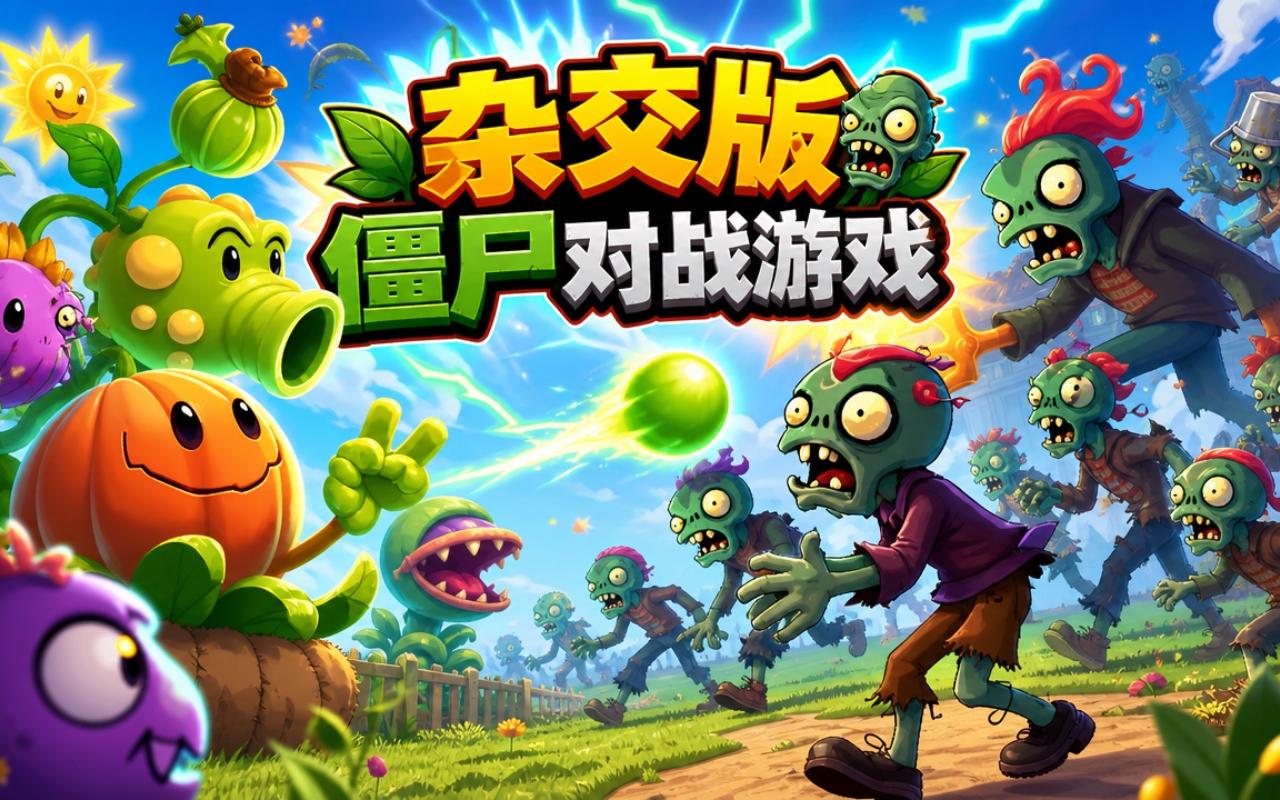 杂交版僵尸对战游戏