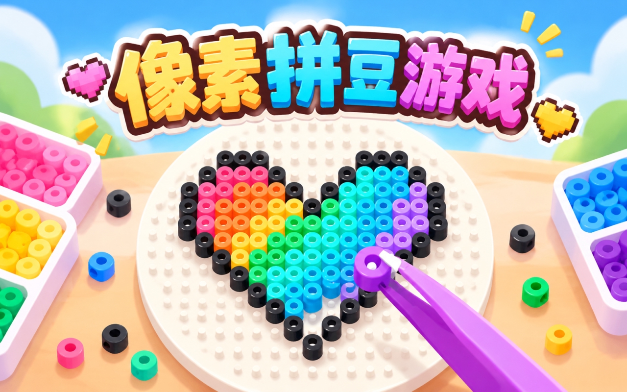 像素拼豆游戏