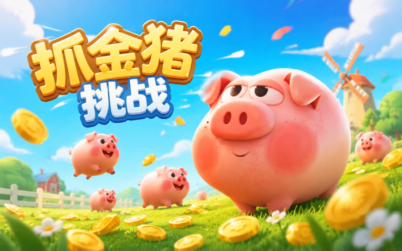 抓金猪挑战