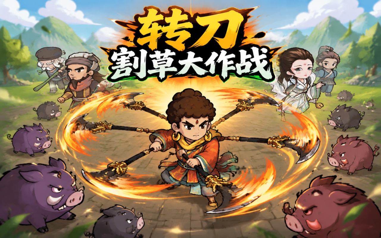 转刀割草大作战